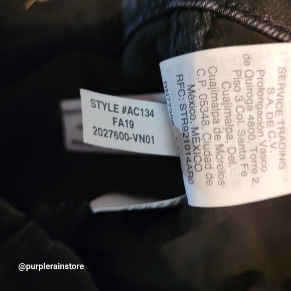 Madewell Jeans 27 Skinny 10" High Rise Eclipse Wash AC134 Tummy Control Stretch - Picture 6 of 12